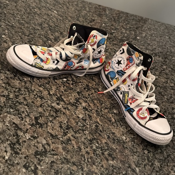 Converse chuck taylor High-Top Sneakers with Graphic Print 8 - Picture 14 of 14